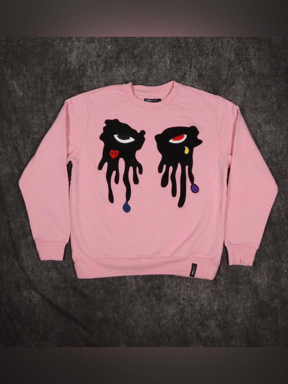 Roku Studio Pink Graphic Sweatshirt - Size L - Excellent Condition